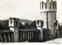 Historie krčského zámku - historické fotografie